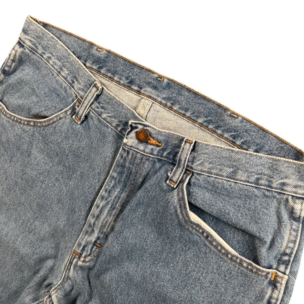 Rustler Regular Fit Jeans Mens 34x26.5‎ (Tag 34x29) Medium Wash Denim Workwear